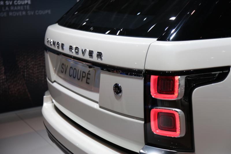 Range Rover SV Coupé | nos photos depuis le Mondial de l'Auto 2018